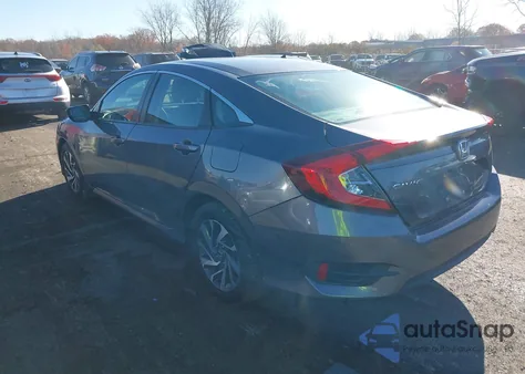 2016 Honda Civic Ex from USA, damaged, VIN 19XFC2F76GE067804